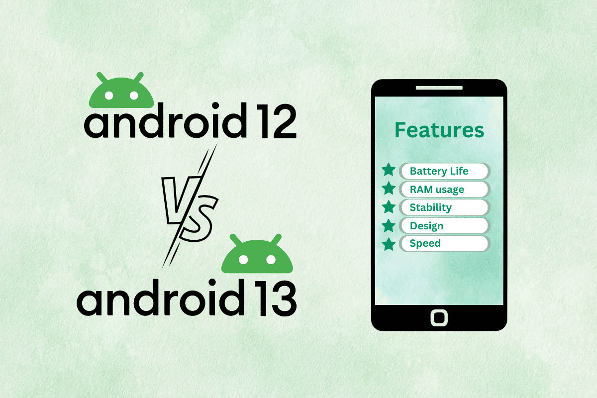 Android 12 VS 13 Features and Detailed Comparison